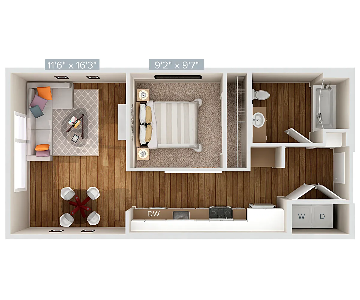 Floor plan S3-596