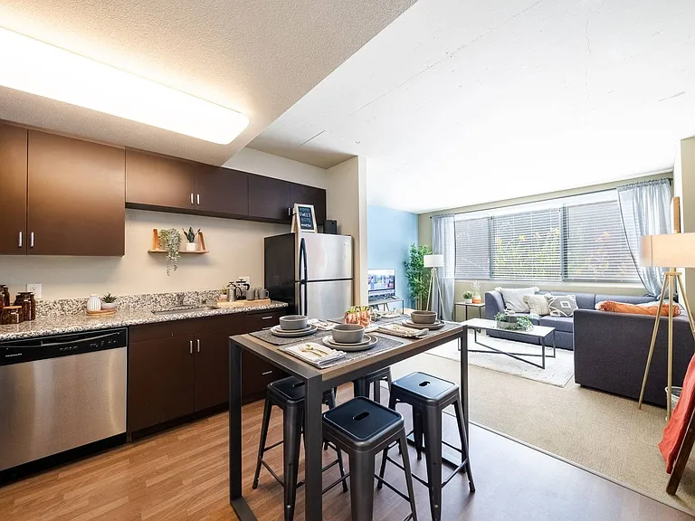 Stylish Kitchen with Sleek Appliances