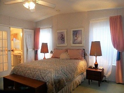 Master BR, french door to BA