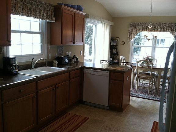 Kitchen into Dining Room