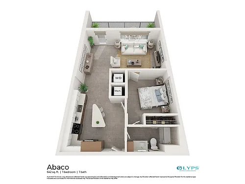 Floor plan Abaco