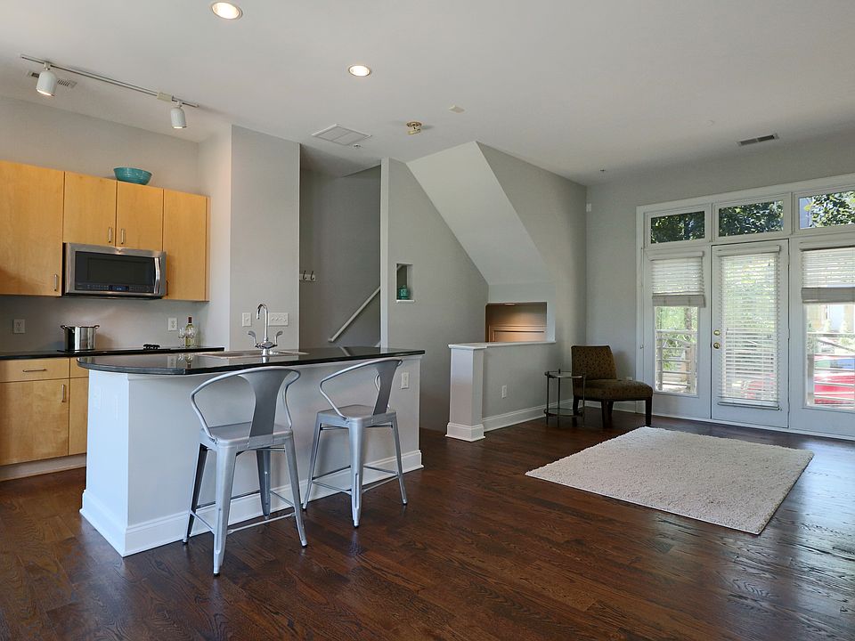 Rich, refinished hardwoods