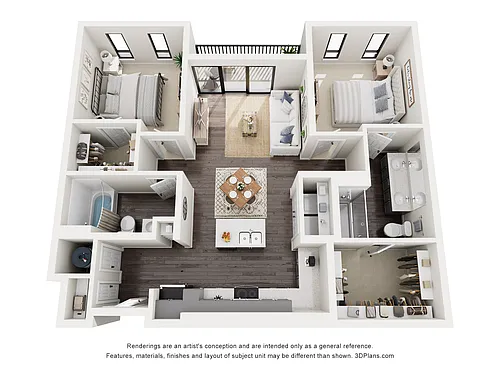 Floor plan B1-1