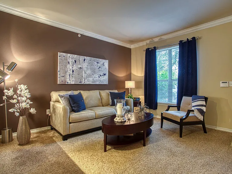 The Park at Braun Station Model Living Room