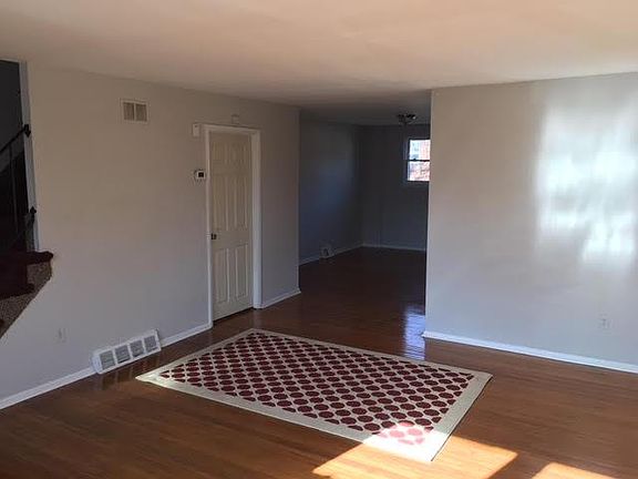 Living room looking into dining room