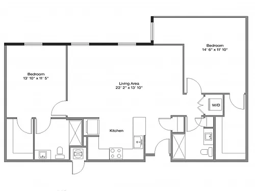 Floor plan Founders