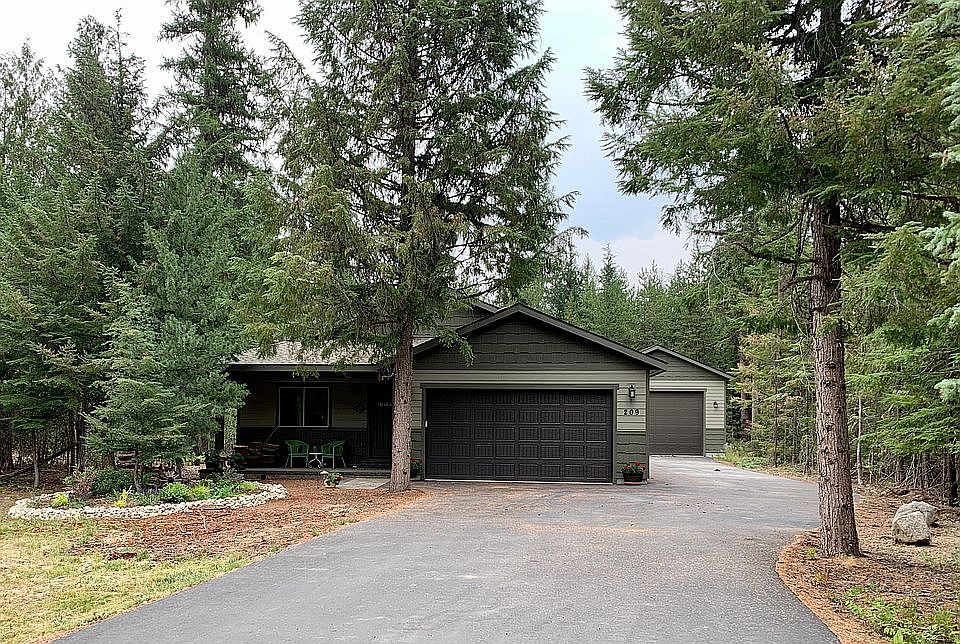 house, garage, large shop