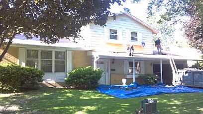 new roof work!