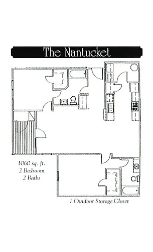 Floor plan The Nantucket