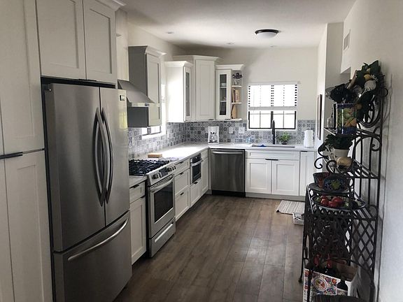 Fully stocked kitchen
