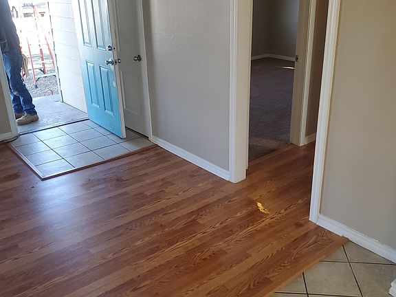 Look at entry from dining area
