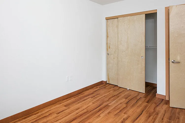 Lots of closet and storage space throughout.