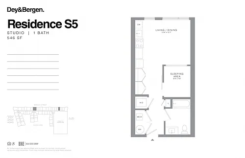 Floor plan S5