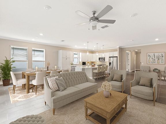Virtually Staged Great Room
