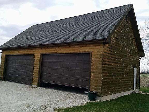 4 Car Detached Garage