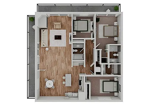 Floor plan C02