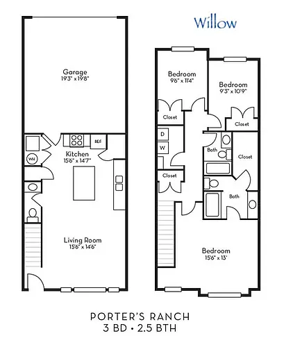 Floor plan Willow