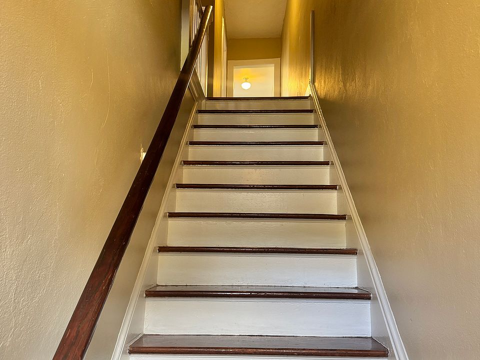 Stairwell up to apartment