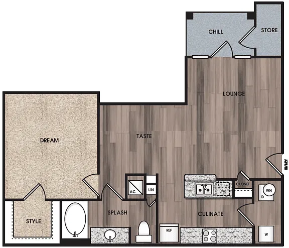 Floor plan Carter