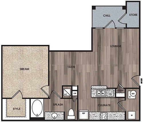 Floor plan Carter