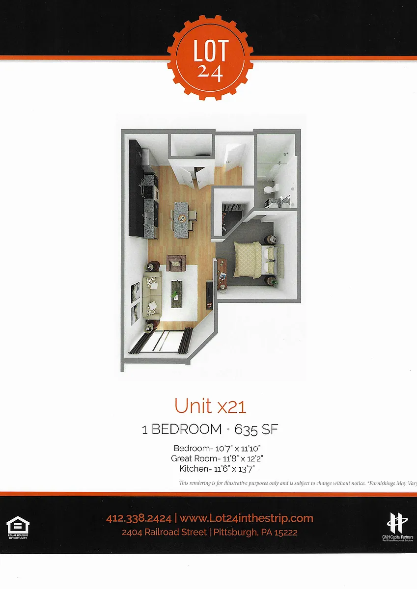 Floor plan LOT 635