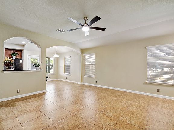 View from the Family Room into the Kitchen