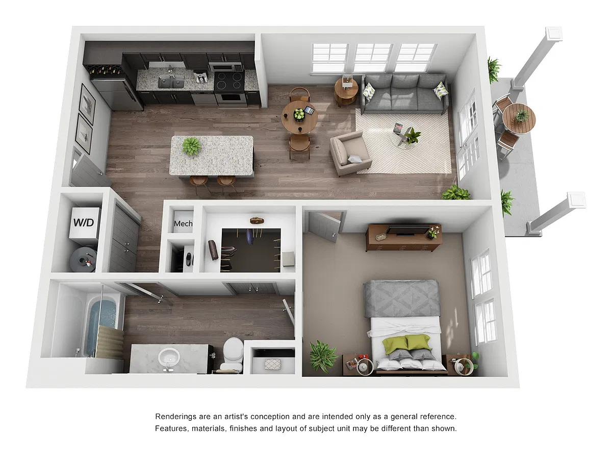 Floor plan Sandal