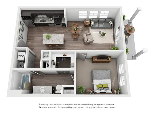 Floor plan Sandal