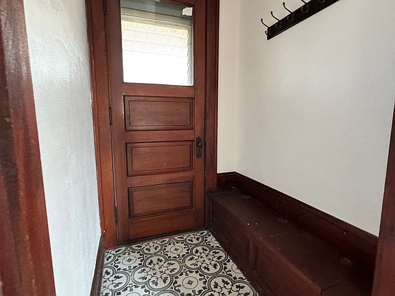 mudroom with storage bench