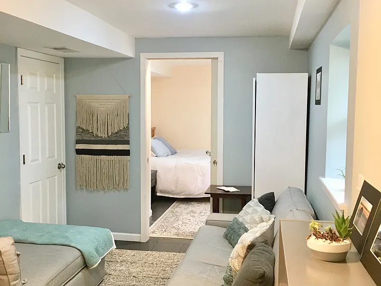 Light-filled living room