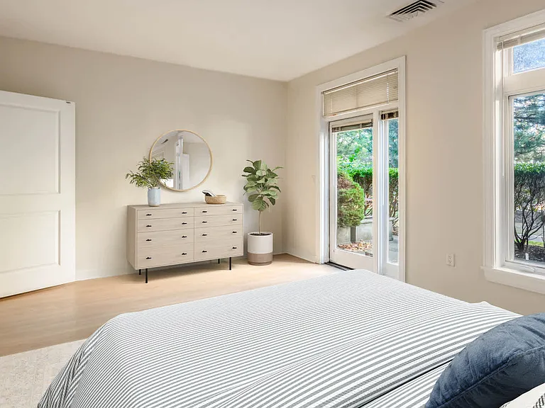 Bedroom with Hard Surface Flooring