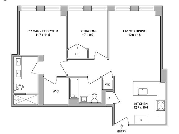 2nd image of 465 Pacific St #2B
