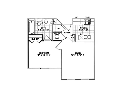 Floor plan Dali