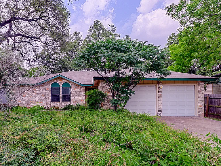 Two Car Garage with Openers.