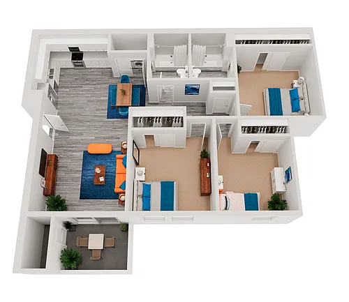 Floor plan 3X2