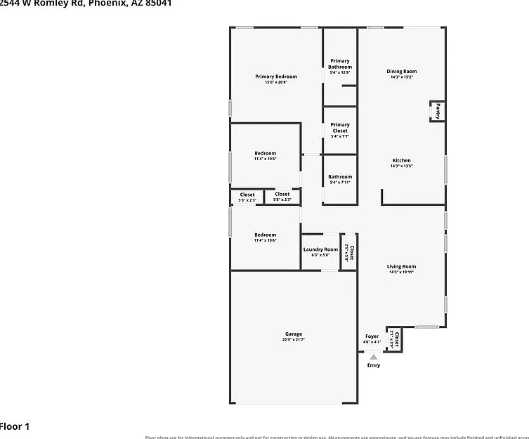 3 bed, 2.0 bath, 1548 sqft, $2,010 — Photo 2