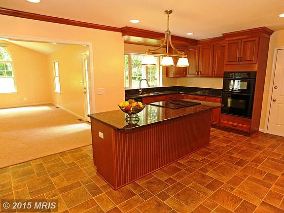 Kitchen View to Sunroom
