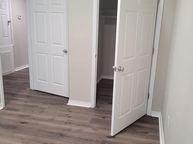 Back view of bedroom one