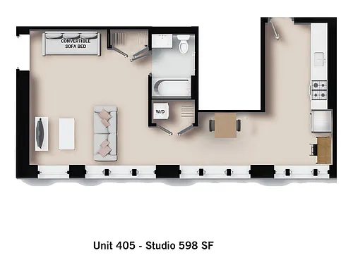 Floor plan 405