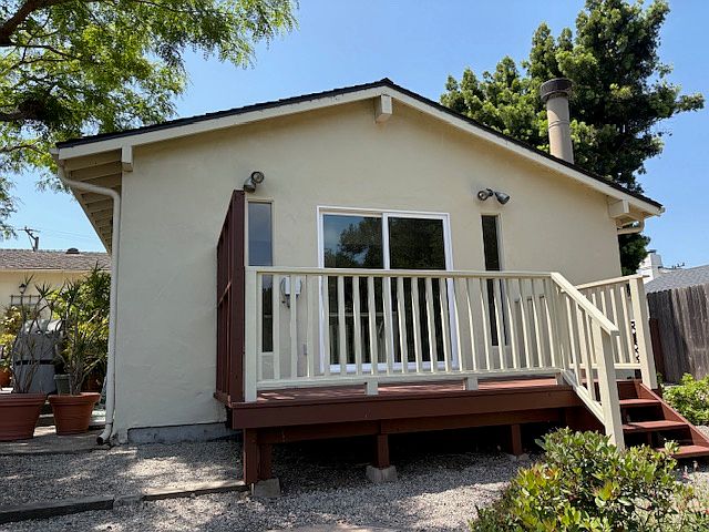 Outside of unit from deck