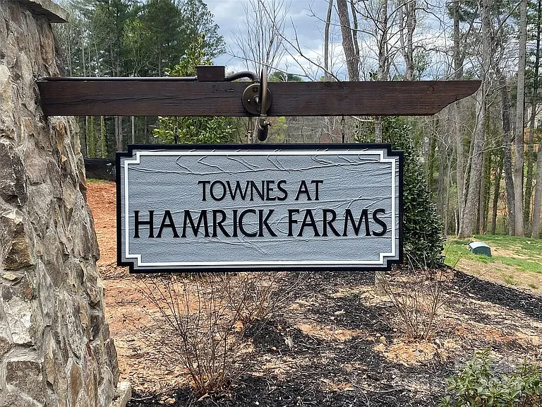 Entrance to neighborhood