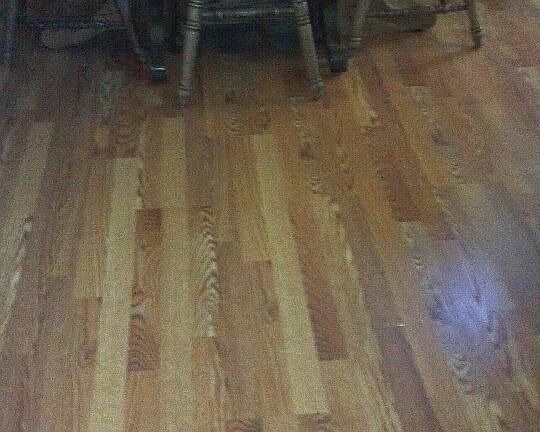 New laminate in kit/dining