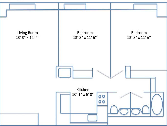 1st image of 301 Cathedral Pkwy #17H