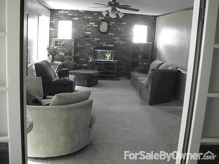 Living Room : Extended living room off the Formal Dining room.