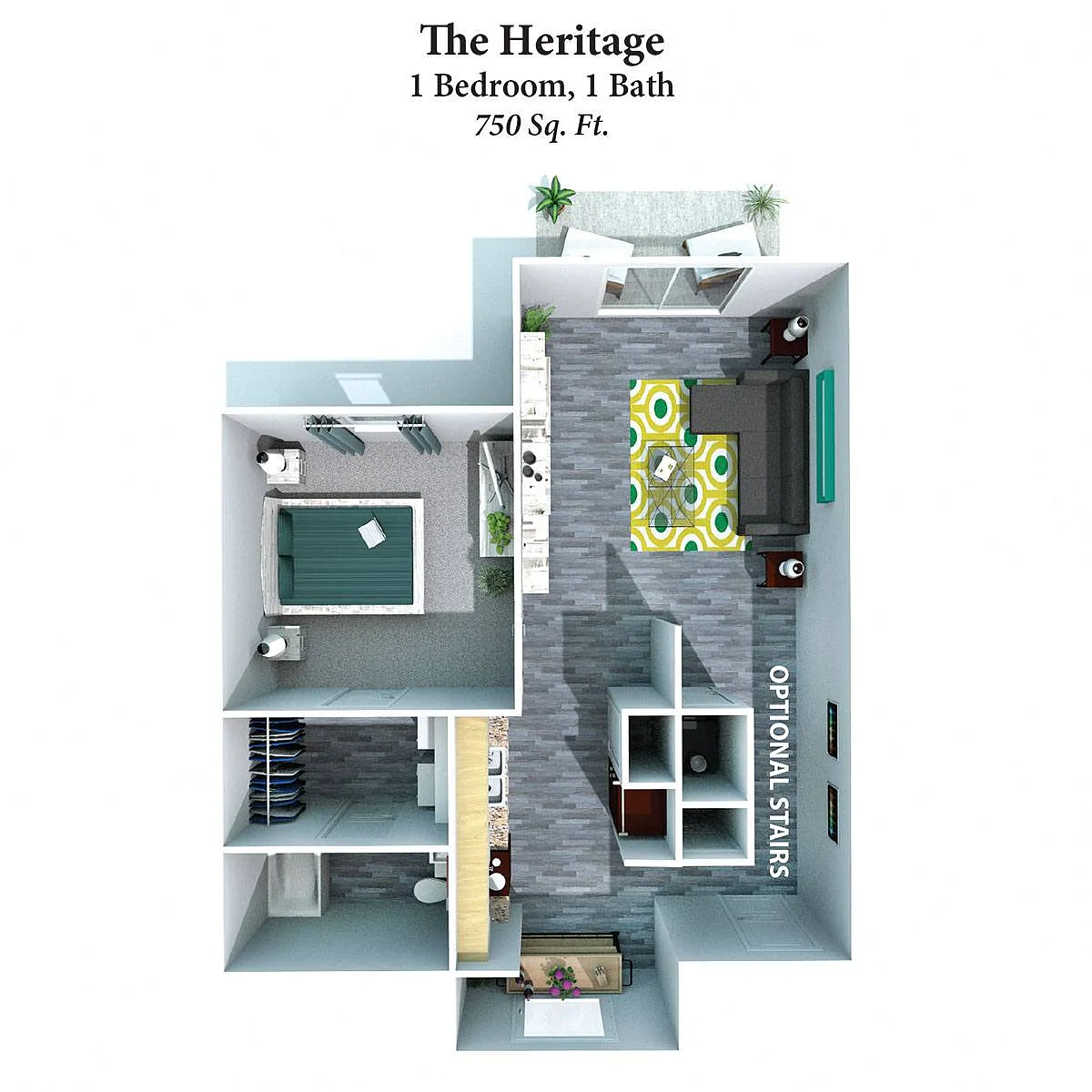 Floor plan The Heritage