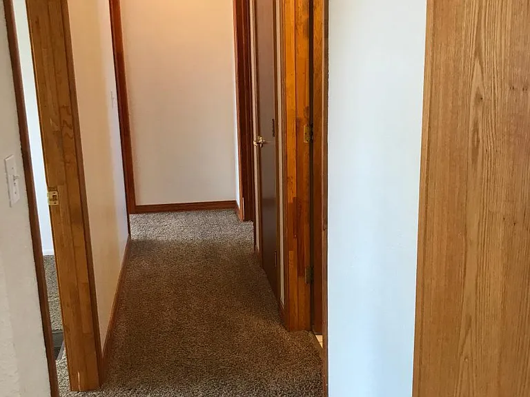 Upstairs hallway. 3 bedrooms; 1 bath