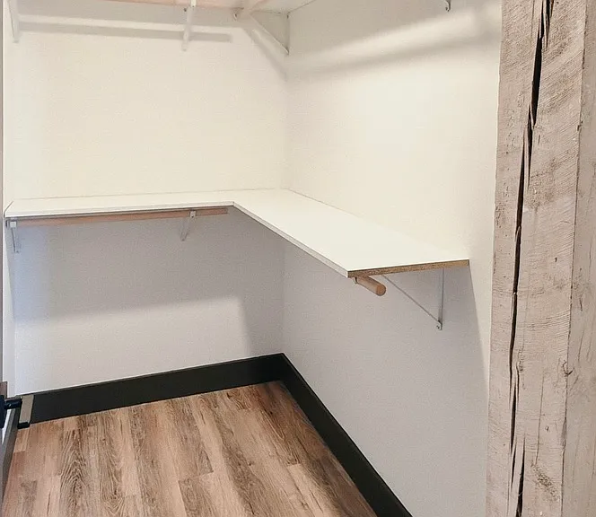 Primary walk-in closet