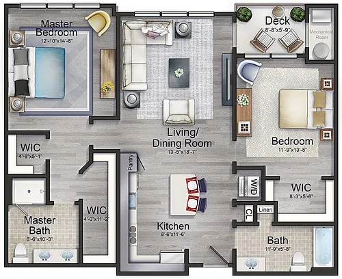 Floor plan Stanford