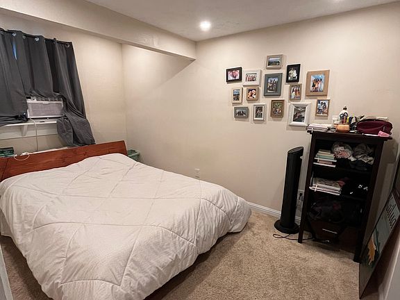 Queen sized bed for reference.