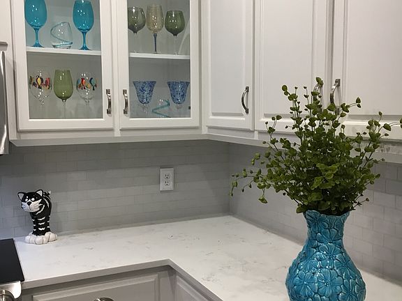 New Quartz counters and back